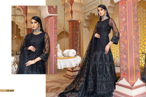 Luxury Formal Ready to Wear Net Collection by Noorma Kamal 04