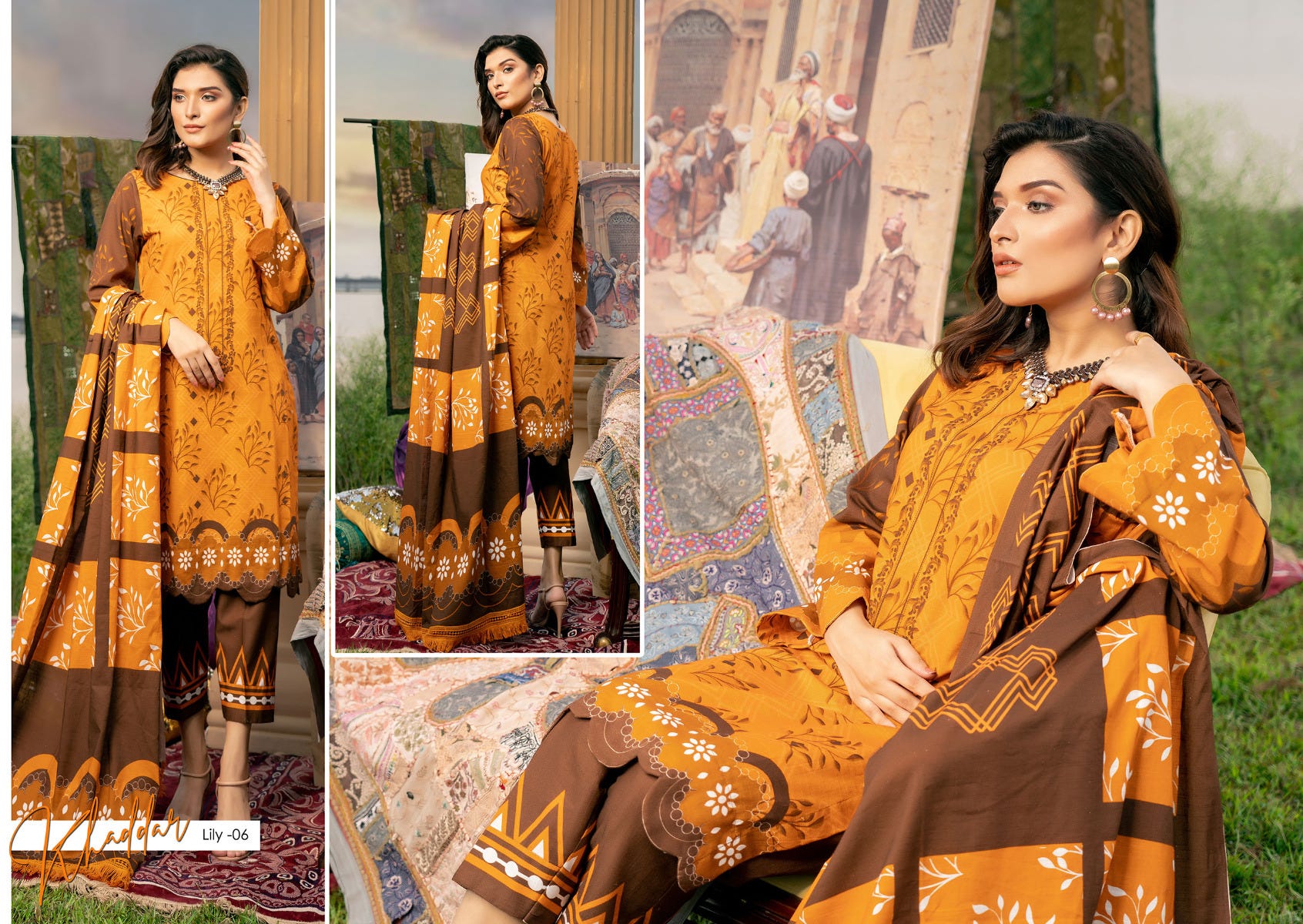 Winter Ready to Wear Digital khaddar Dress by Noorma Kaamal 06