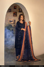 Noorma Kamal 3pc Velvet Dress 06