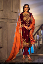 Noorma Kamal 3pc Velvet Dress 05