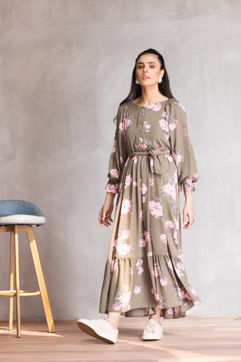 Ready To Wear Georgette Maxi by Hemline 09