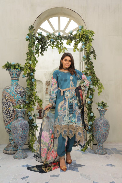 Luxury Eid Lawn Ready to Wear Collection by Simrans S-2044