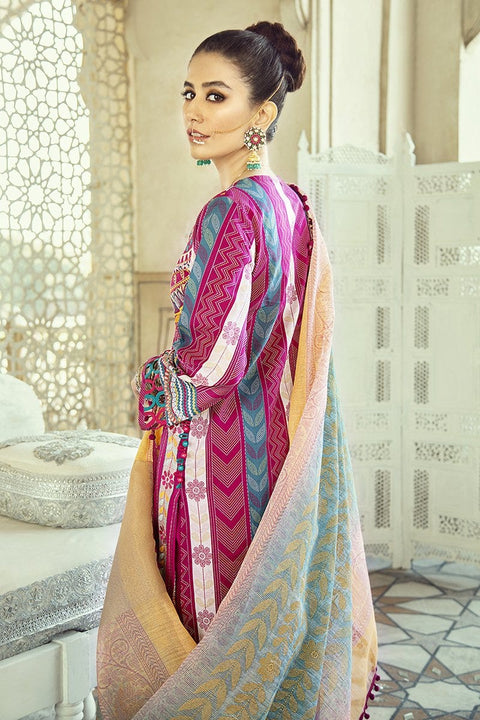 Luxury Lawn Sheesh Mahal Collection by Cross stitch 14