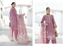Organza Embroidered Hand work Detailed Dress by Simrans 01