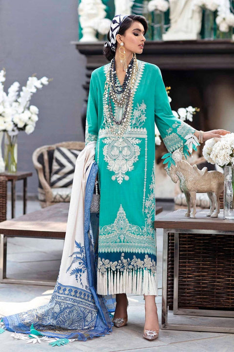 Sana Safinaz Luxury Lawn Ready to Wear Collection 10A