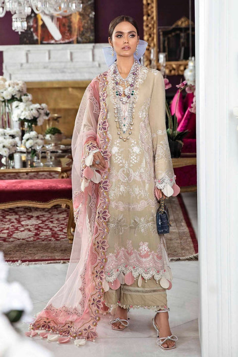 Sana Safinaz Luxury Lawn Ready to Wear Collection 12A