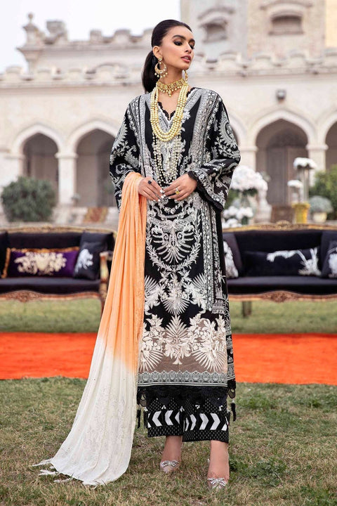 Sana Safinaz Luxury Lawn Ready to Wear Collection 14A