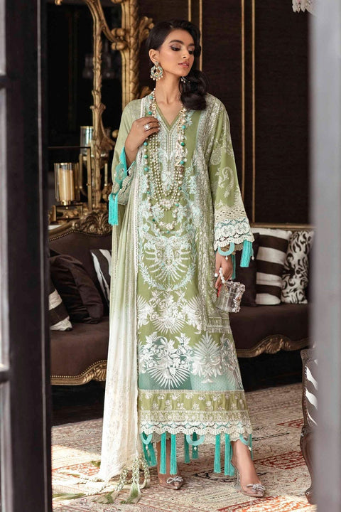 Sana Safinaz Luxury Lawn Ready to Wear Collection 14B