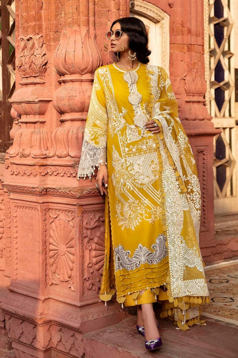 Sana Safinaz Luxury Lawn Ready to Wear Collection 15A