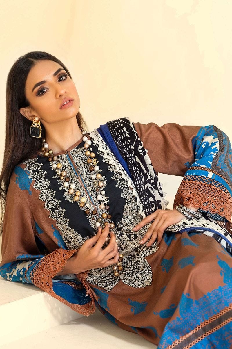 Sana Safinaz Muzlin Winter Ready to Wear Collection 10B