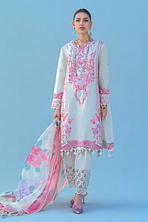 Sana Safinaz Ready to Wear Muzlin 3 Pcs Lawn Collection 18A