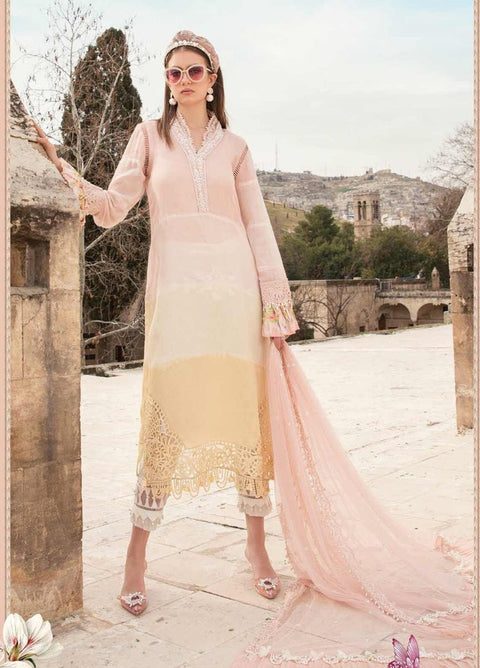 Maria B Luxury Lawn Ready to Wear Collection 12A