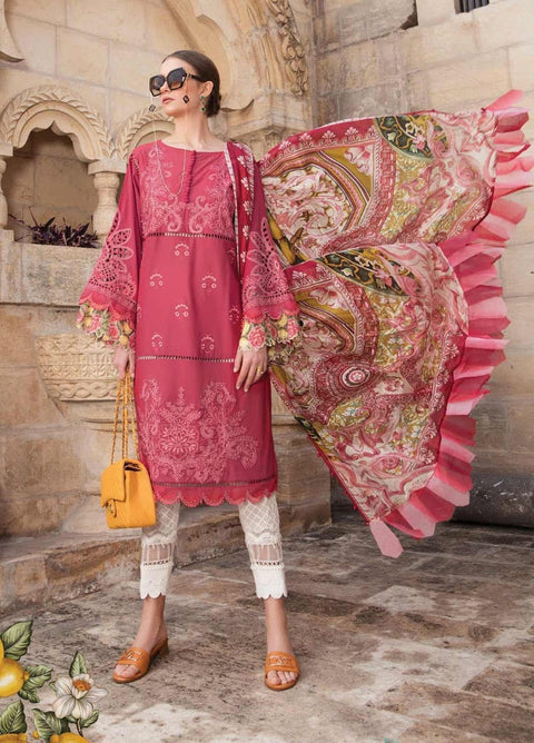 Maria B Luxury Lawn Ready to Wear Collection 8B