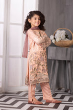 Kids Luxury Chiffon Ready to Wear Eid Collection with handwork details 01