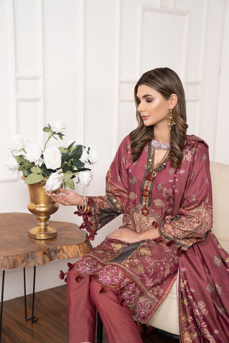 Winter Ready to Wear Khaddar Collection by MISKI 05