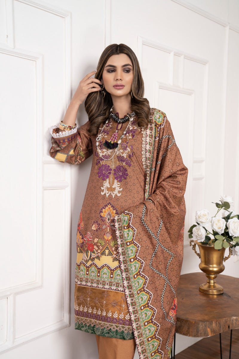 Winter Ready to Wear Khaddar Collection by MISKI 06
