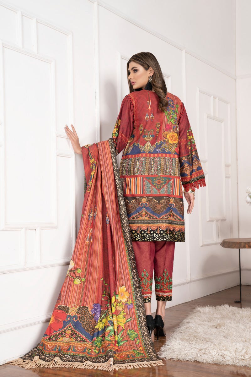Winter Ready to Wear Khaddar Collection by MISKI 08