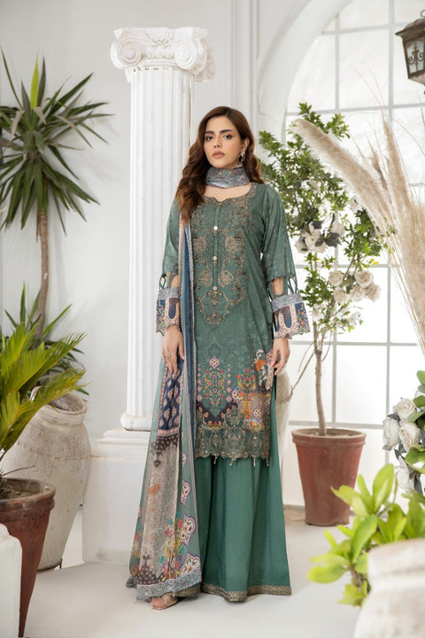 Luxury Lawn Ready to Wear Eid Collection by Mona 07