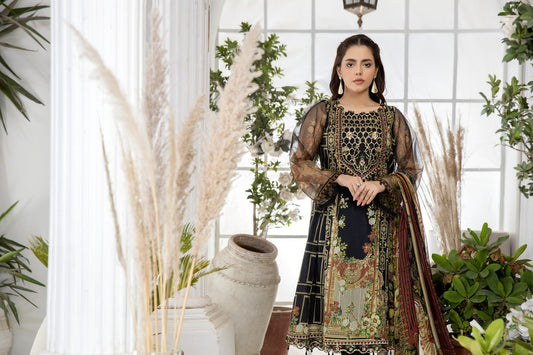 Luxury Lawn Ready to Wear Eid Collection by Mona 08