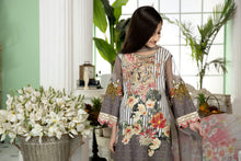 Kids Ready to Wear 3 Pcs Embroidered Lawn Collection by Mona 10