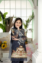Kids Ready to Wear 3 Pcs Embroidered Lawn Collection by Mona 09