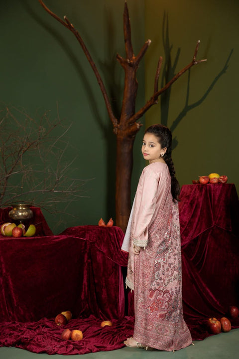 Kids Winter Ready to Wear Shawl Collection by Mona 05