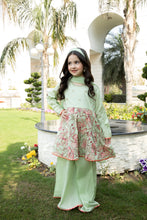 3pc Cotton Embroidered Girls Eid peplum 01
