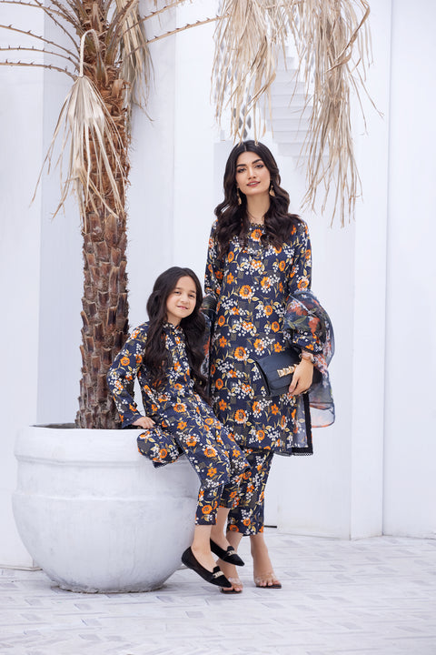 Zaiwa Ready to Wear Linen Girls Dress 06