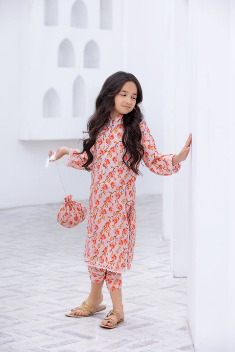 Zaiwa Ready to Wear Linen Girls Dress 09