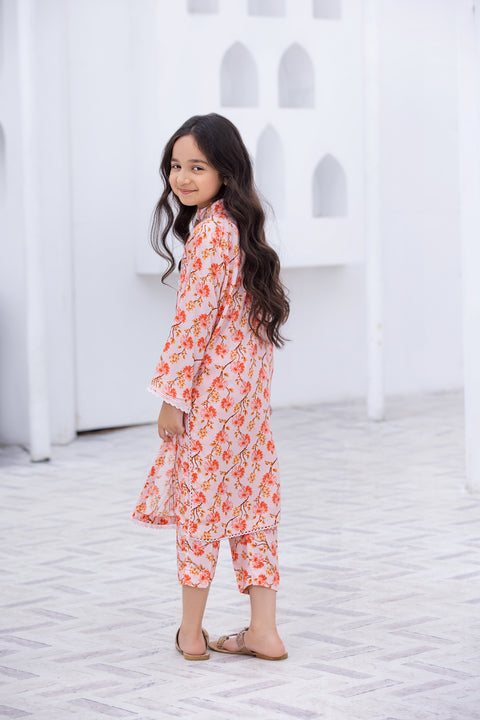 Zaiwa Ready to Wear Linen Girls Dress 09