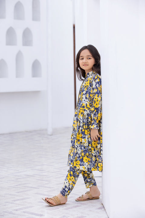 Zaiwa Ready to Wear Linen Girls Dress 11