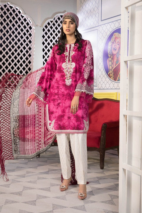 Maria B Ready to Wear Mprints Embroidered Lawn Collection 6A