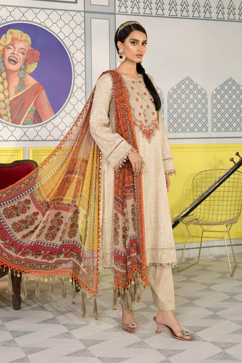 Maria B Ready to Wear Mprints Embroidered Lawn Collection 11A
