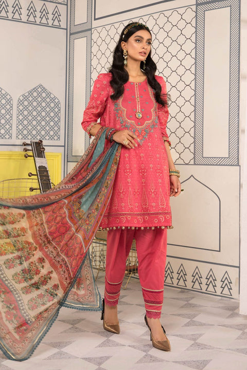 Maria B Ready to Wear Mprints Embroidered Lawn Collection 11B