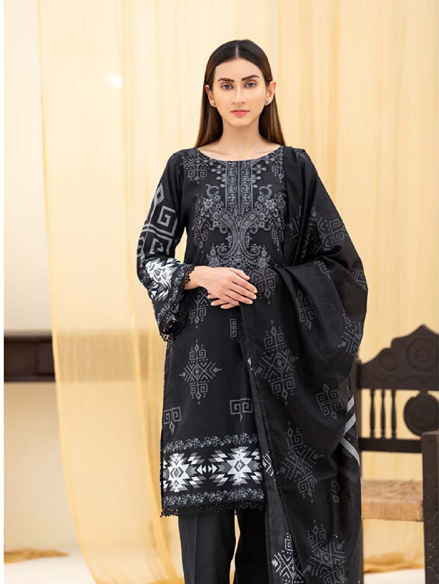 Premium Ready to Wear 3 Pcs digital Lawn Collection 03