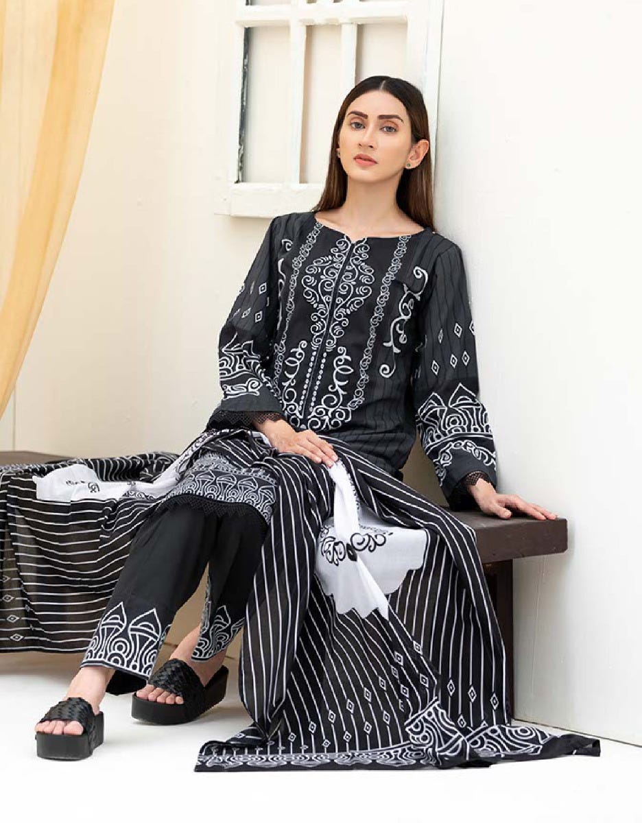 Premium Ready to Wear 3 Pcs digital Lawn Collection 04