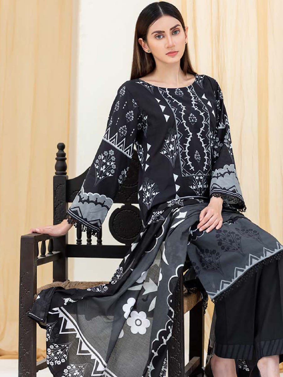 Premium Ready to Wear 3 Pcs digital Lawn Collection 06