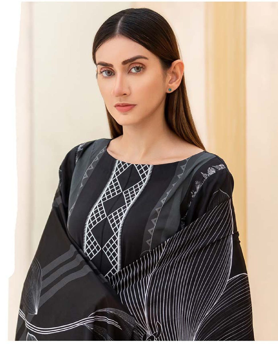 Premium Ready to Wear 3 Pcs digital Lawn Collection 08