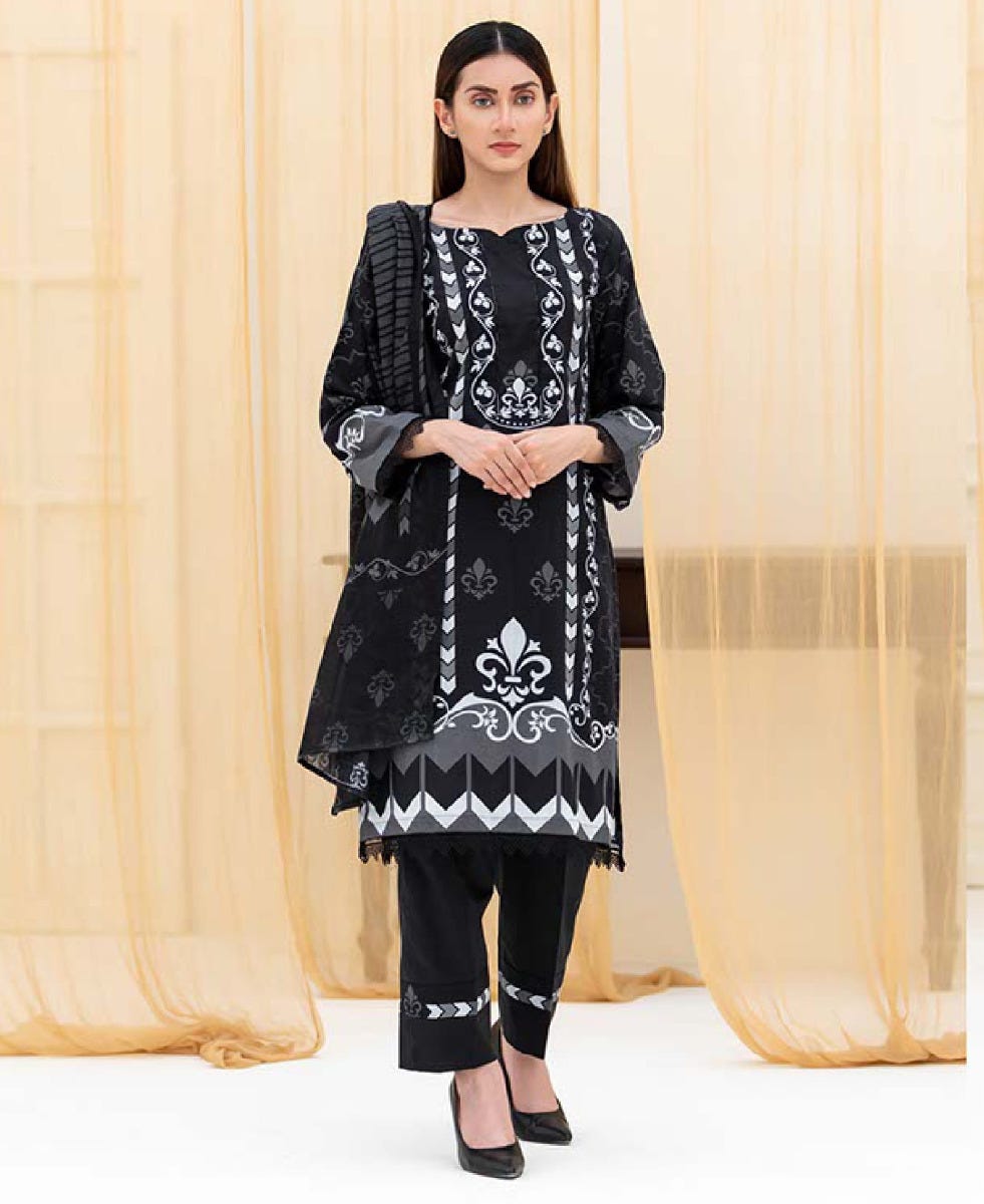 Premium Ready to Wear 3 Pcs digital Lawn Collection 09