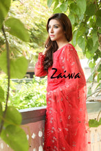 Red Charm luxury Pret by Zaiwa