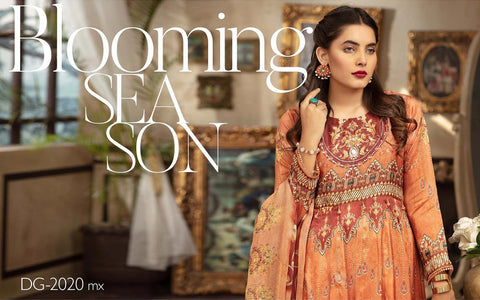 Simrans SS20 Pret Peplum lawn Dress DG2020
