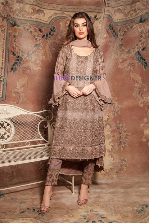 Luxury Embroidered Formal  Dress by Simrans
