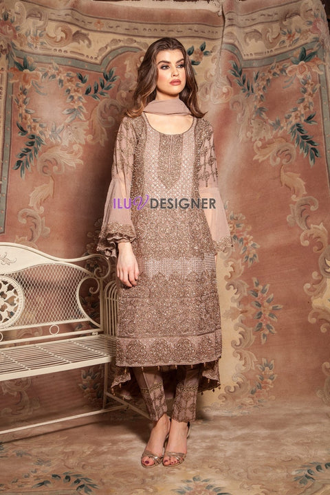 Luxury Embroidered Formal  Dress by Simrans