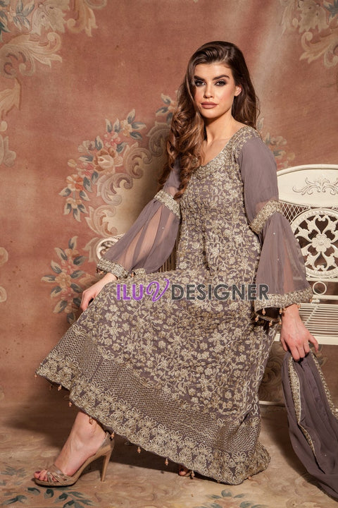 Luxury Embroidered Formal  Dress by Simrans