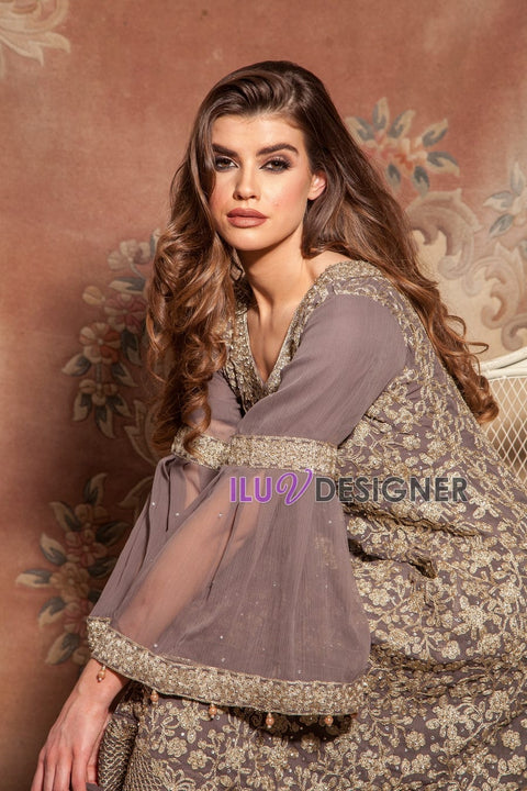 Luxury Embroidered Formal  Dress by Simrans