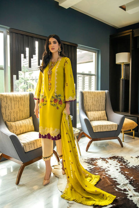Luxury Ready to Wear Embroidered Satin Collection by Panache 03