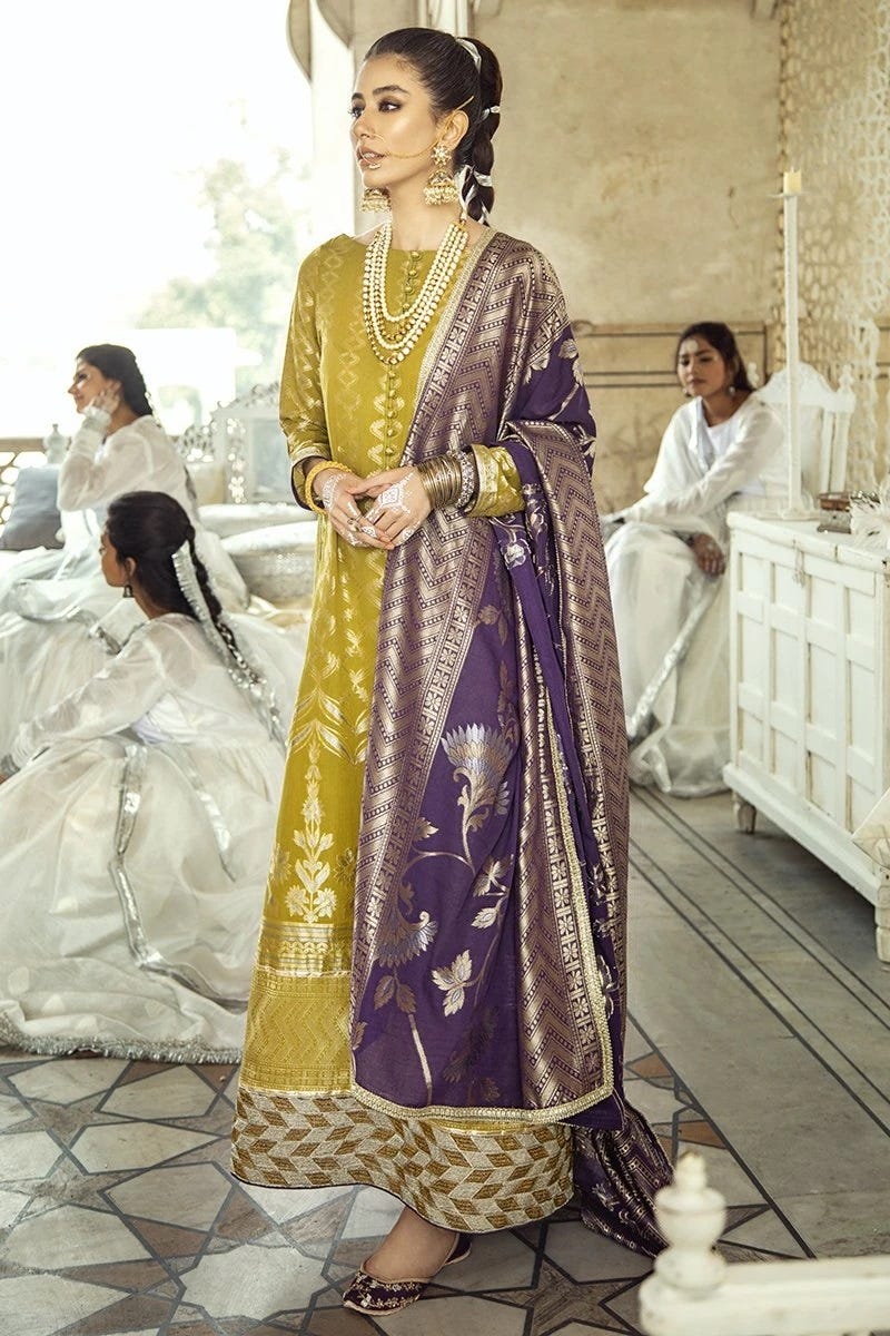 Luxury Lawn Sheesh Mahal Collection by Cross stitch 18