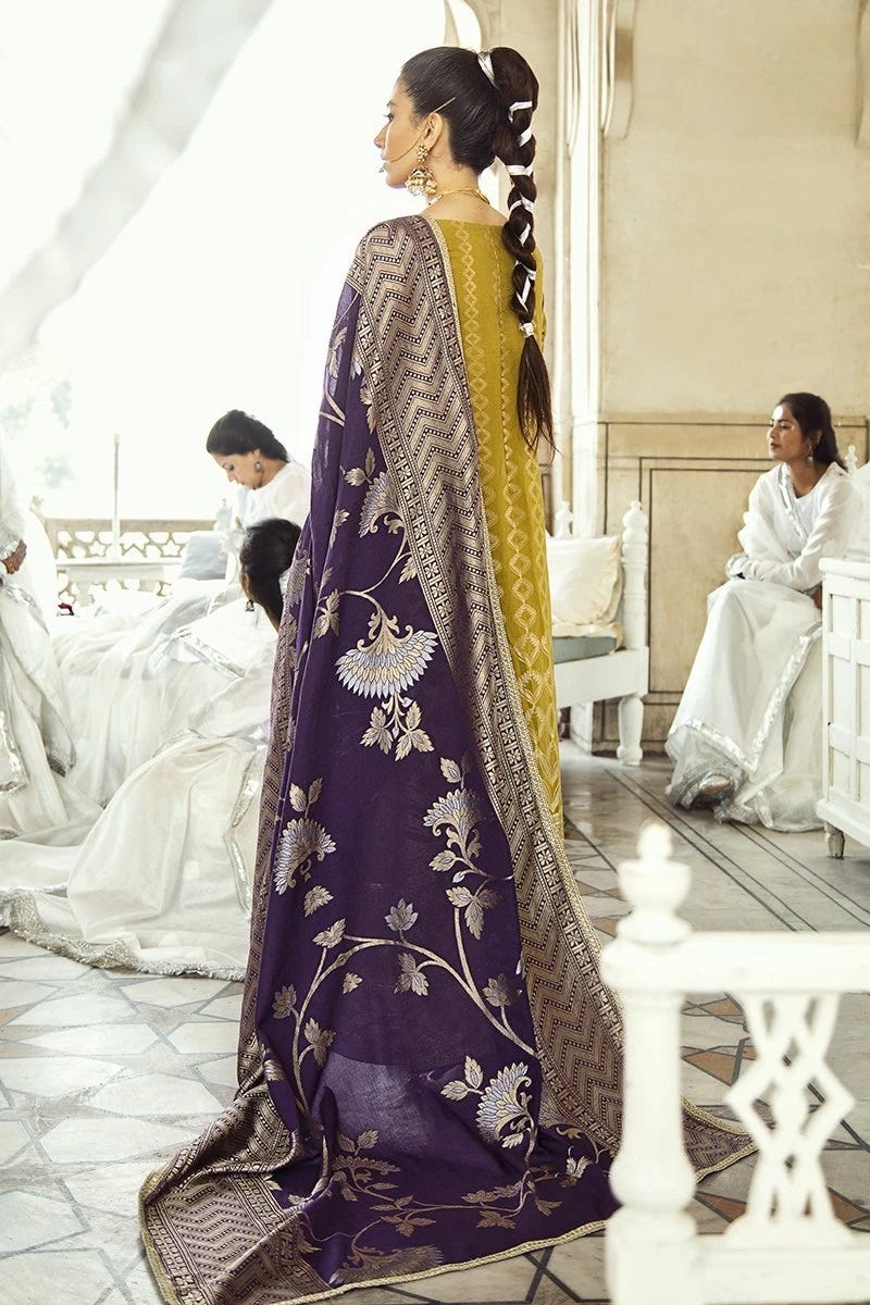 Luxury Lawn Sheesh Mahal Collection by Cross stitch 18