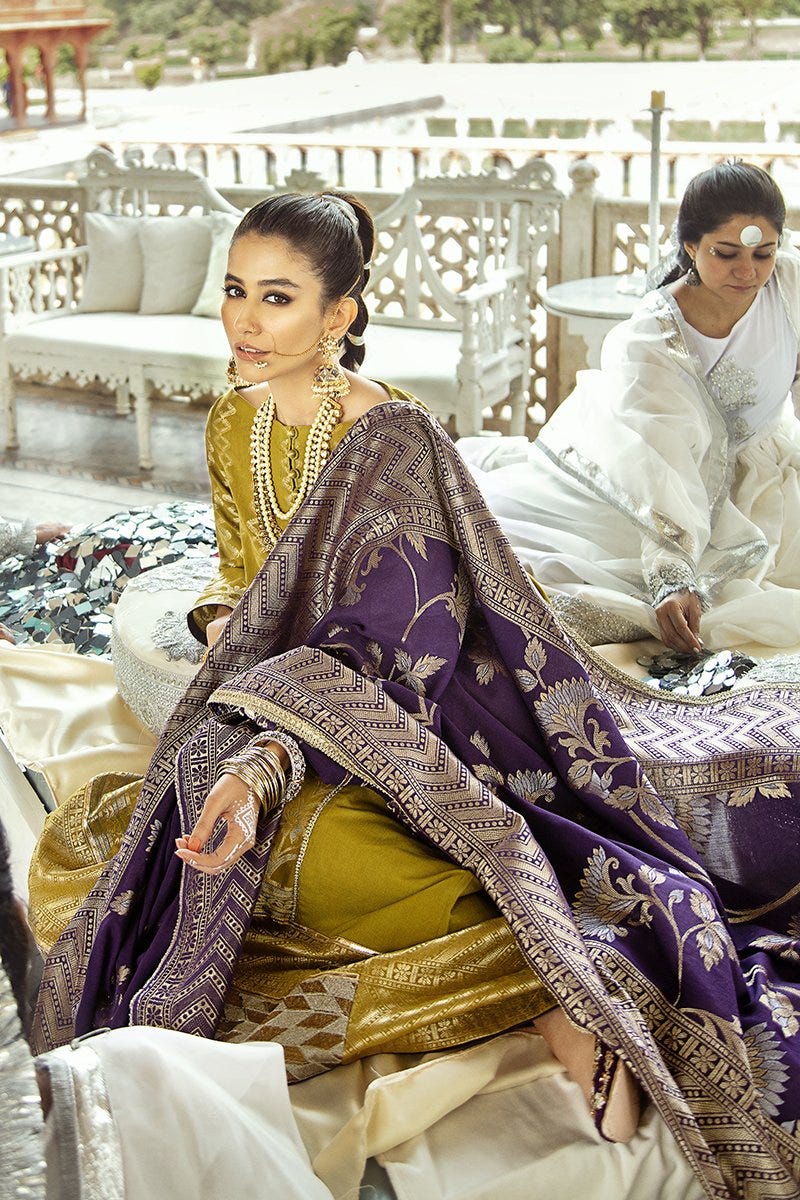 Luxury Lawn Sheesh Mahal Collection by Cross stitch 18