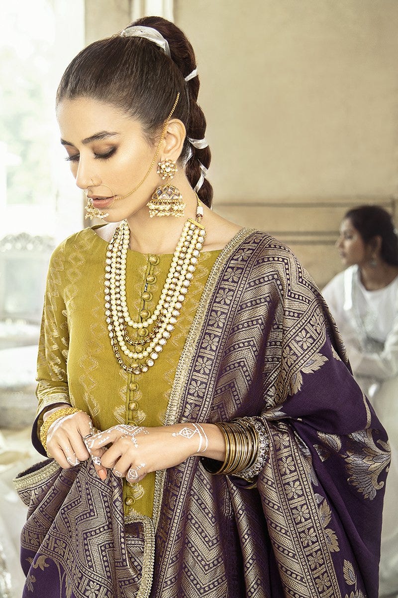 Luxury Lawn Sheesh Mahal Collection by Cross stitch 18